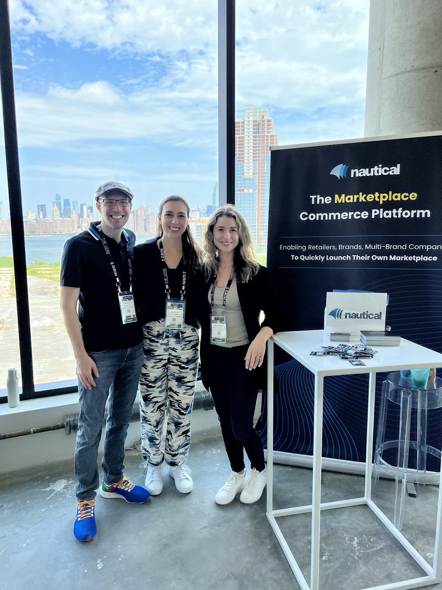 We are enjoying the views from <a href="/The_Lead_Co/">THE LEAD</a> Innovation Summit in Brooklyn! 

Come on by to chat #marketplace technology at the show!