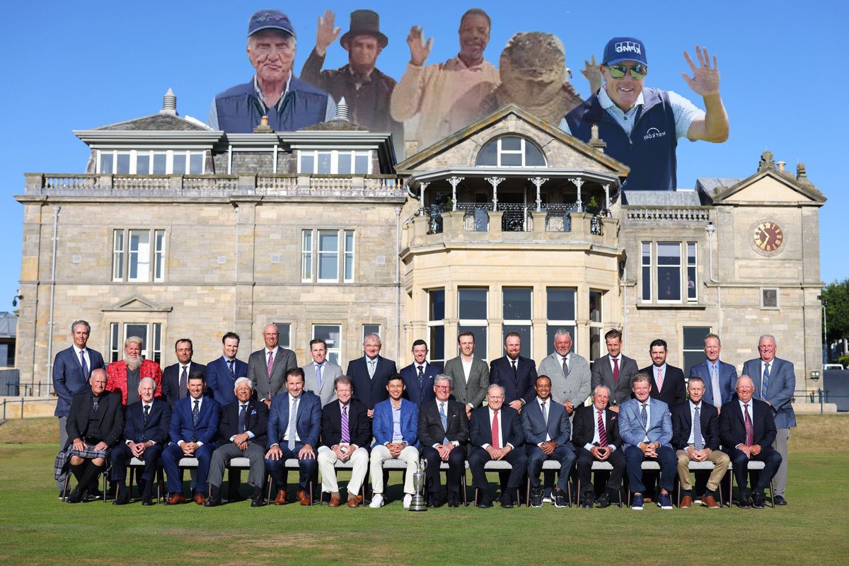 What a truly special moment for the game of golf.