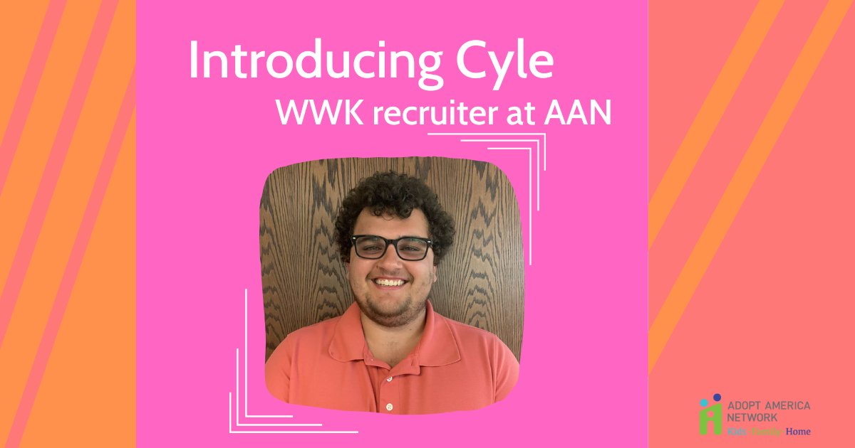 Adopt_America's tweet photo. AAN would like to introduce you to one of our WWK recruiters, Cyle Naderer, the only male recruiter at AAN. “A lot of the kids on my case load think of me as something like a ‘big brother.’” https://t.co/zTIL1WTkDA https://t.co/E9gsM1WBeZ