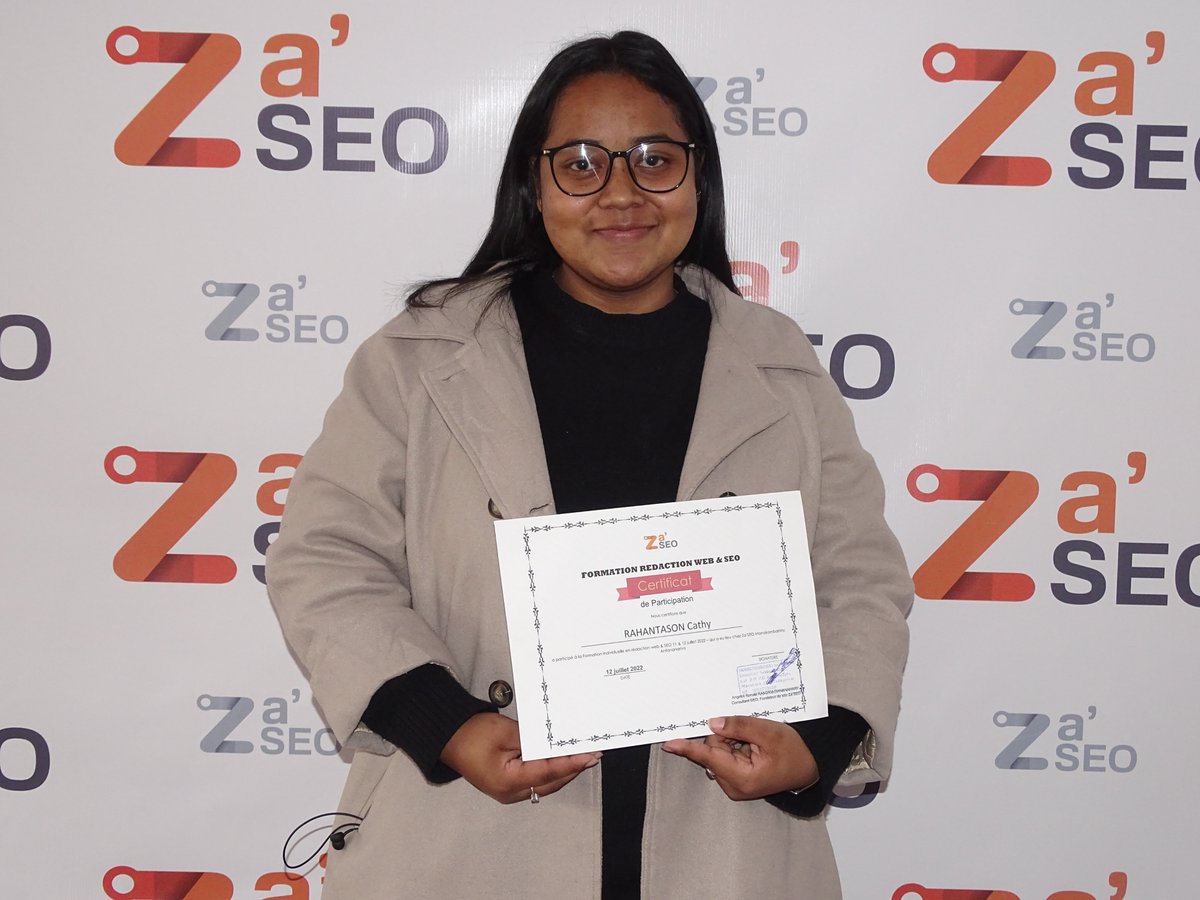 AngelotRonald's tweet photo. FORMATION INDIVIDUELLE en rédaction web &amp; SEO 

Za'SEO n'a qu'un seul mot : félicitations !

Que tous nos meilleurs vœux vous accompagnent dans votre prochaine grande aventure. https://t.co/tCZPGIYoFg