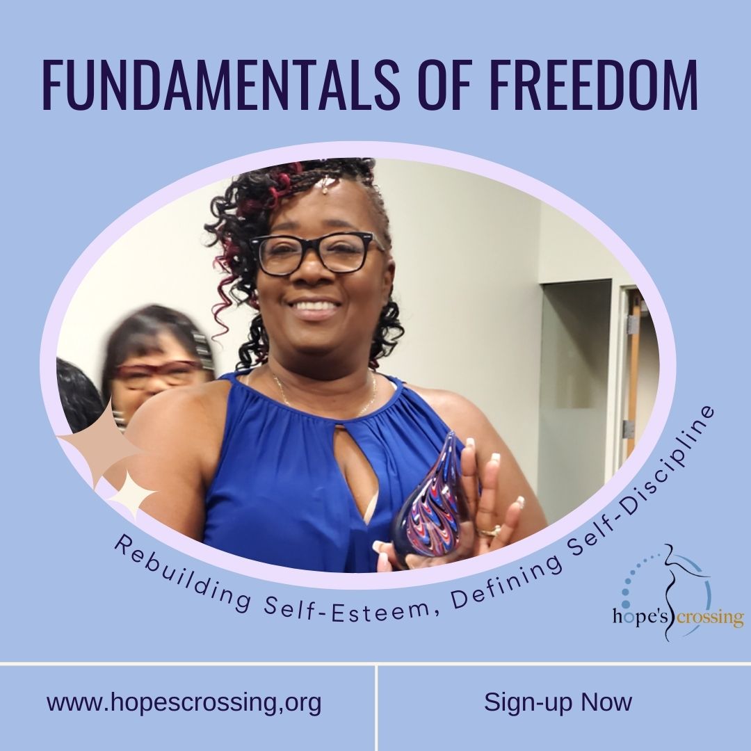 CreateHope's tweet photo. #FundamentalsofFreedom -  Our Fundamentals of Freedom sessions consist of a series of 2-hour workshops that are designed to help you break free from the negative thinking.  Contact Us: Enrollment@hopescrossing.org  @LCBInspires #HopesCrossing2022 #FreeWorkshops #SupportForWomen https://t.co/vgqqaaosWT