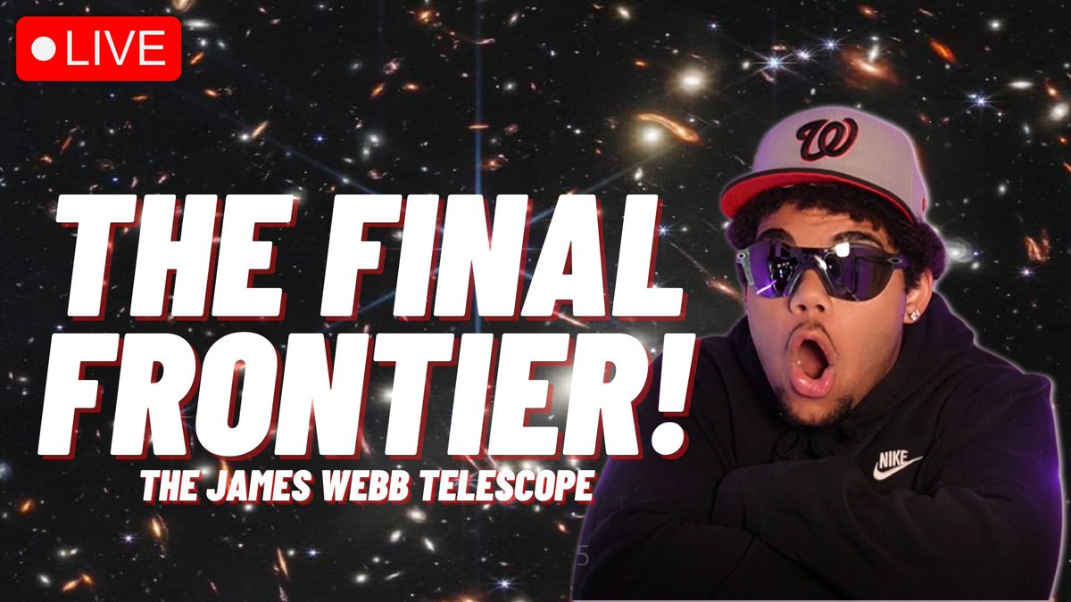 Lv1Squirtle's tweet image. the James Webb telescope, deep space, and conspiracy theories. let’s get into it! 

LIVE AT 6:30: youtu.be/cPi6nyGoxtk