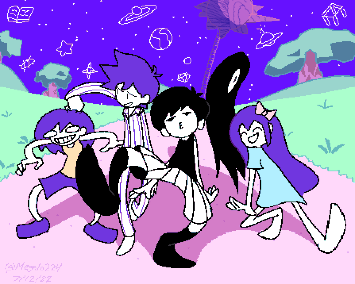 me and my funny little friends in my funny little world