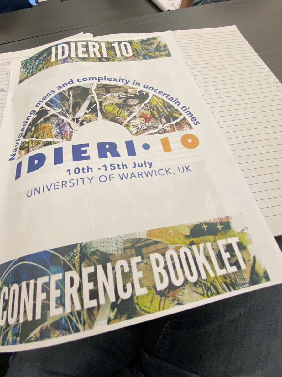 EnricoCecconi1's tweet photo. Great to be attending Idieri10 and having fruitful discussions with colleagues and friends on #performativeteaching #dramapedagogy #appliedtheatre #languagelearning at University of Warwick https://t.co/uQHpru553A