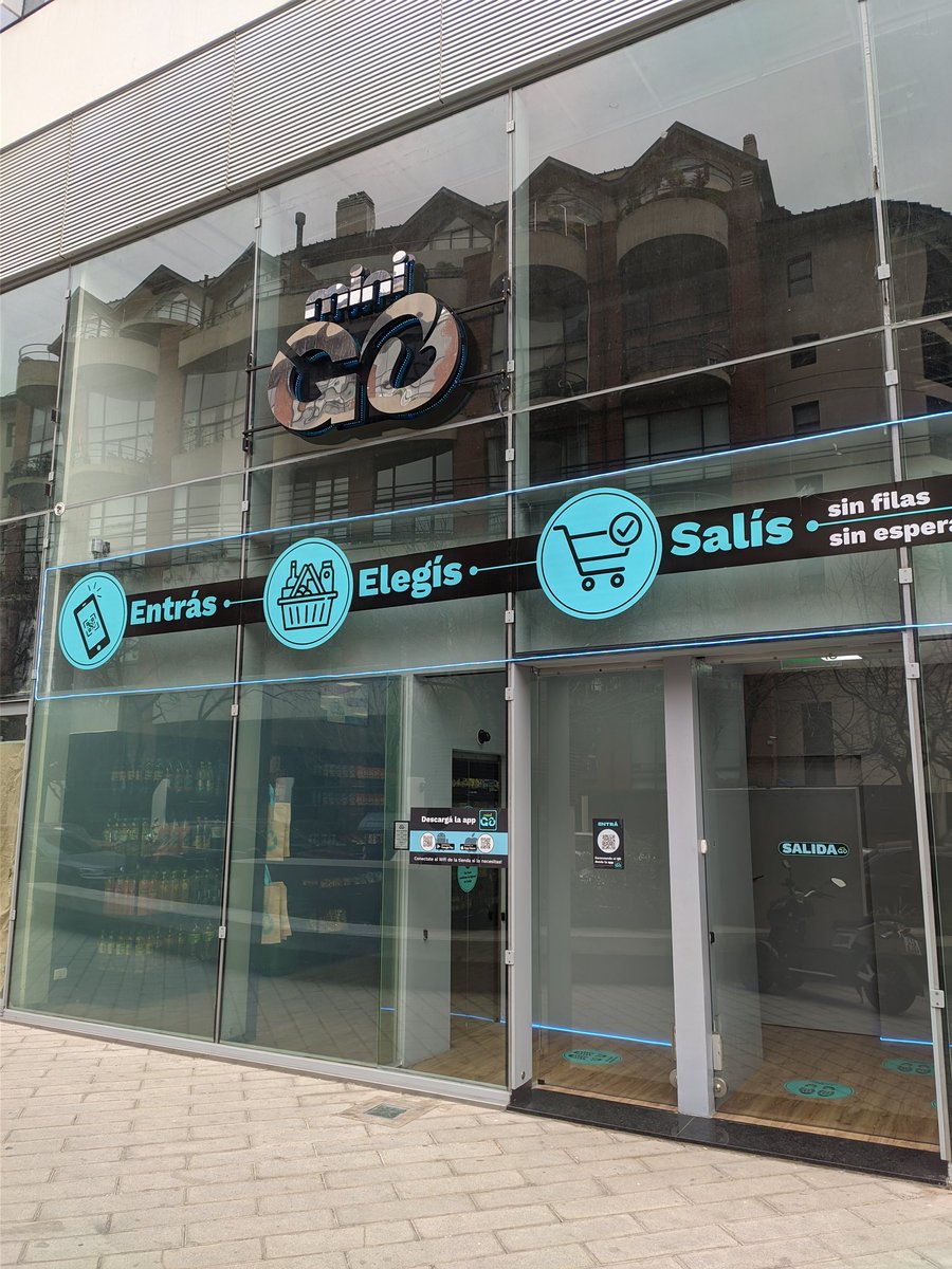 MiniGOMarket's tweet photo. Conocé nuestro local y vení a vivir esta experiencia única en el país 🤯

Entrás, elegís, y salís ✅

📍 Concepción Arenal 2947, Colegiales, CABA

#MiniGO https://t.co/w5dpDGxBBi