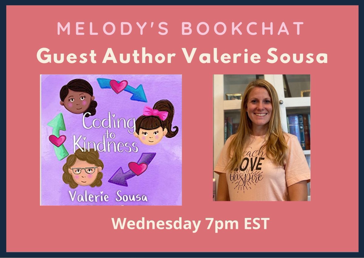 Coding to Kindness with Author <a href="/ValerieSousa7/">Valerie Sousa</a> alicekeeler.com/2020/11/06/cod…