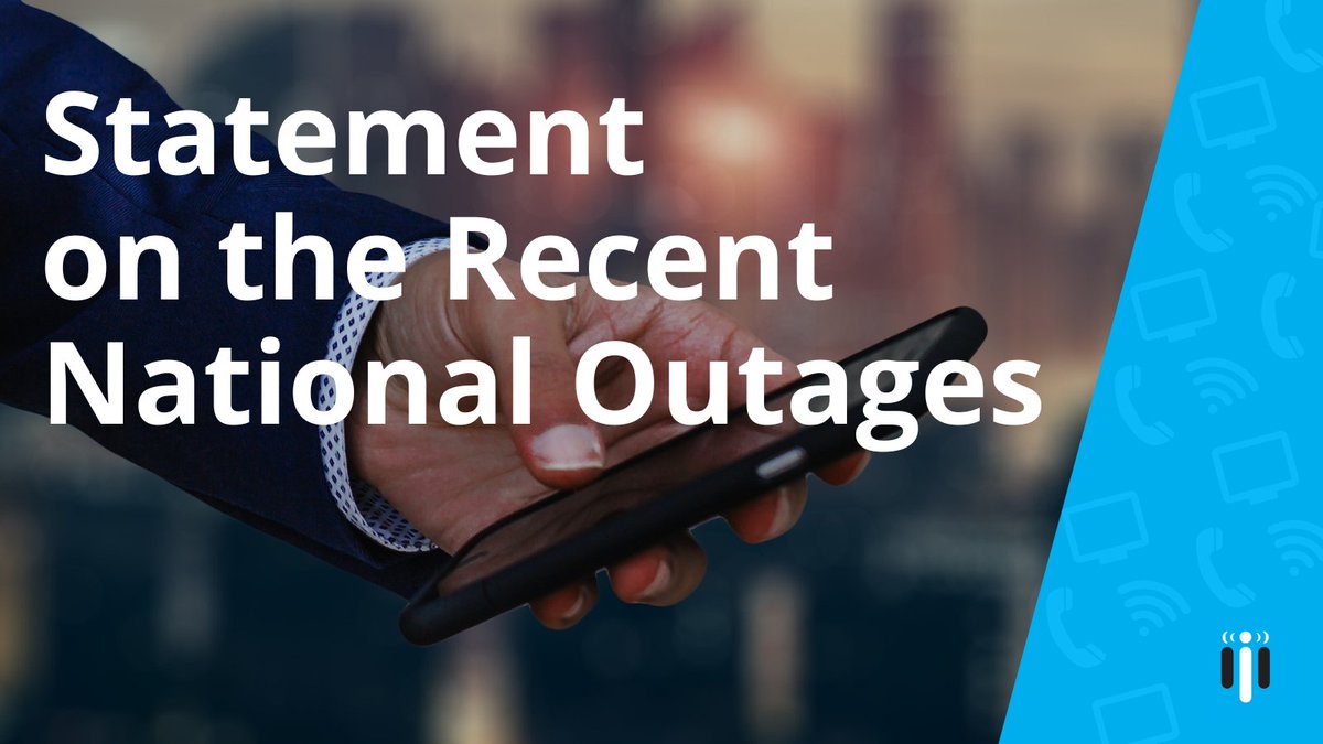 On Friday, July 8, there was a service outage affecting Rogers’ (Fido and Chatr) customers. Understandably, service outages are frustrating for customers. The CCTS experienced a higher than usual call volume on Friday... (1/8)