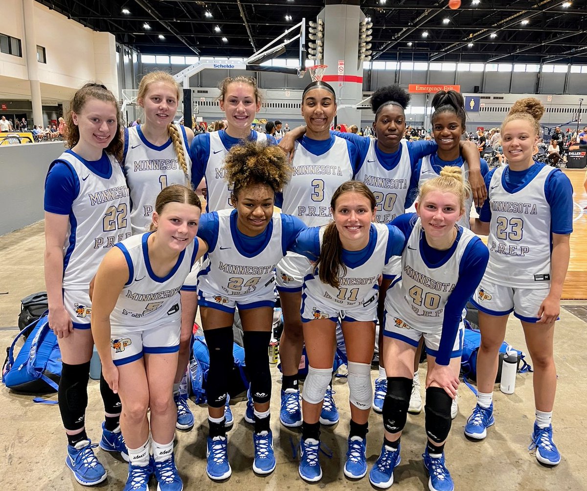 MNPREPhoops2013's tweet photo. 11 games in 8 days covering Indianapolis &amp; Chicago for @MNPREP2024 (6-5 overall) was definitely the test we needed. Played some impressive competition which will help us prepare for The National Championship in Orlando 7/23 - 7/25. Thanks @usjn @BlueStarBB!  #PREPFAMILY https://t.co/EumJhRN4mr