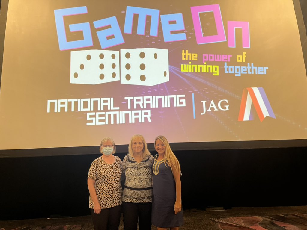 JWVG leadership and Specialists are attending the <a href="/JAGnational/">Jobs for America's Graduates</a>  National Training Seminar to connect with over 600 leaders from 39 states  to receive top-tier professional development training to best serve our deserving students! 

#JAGNTS #NTS2022