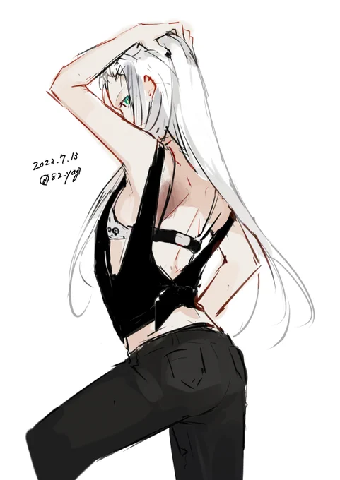 背中が描きたかった 