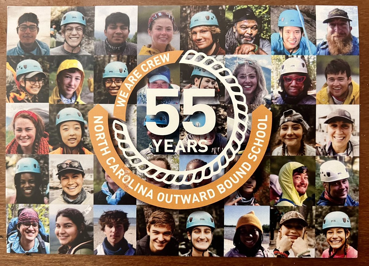 hawkvox's tweet photo. Congratulations to North Carolina Outward Bound School on its 55th anniversary from a very proud medical advisor!
#55reasonstogive #ncobs #crewnotpassengers @OutwardBoundNC @OutwardBoundUSA https://t.co/LbYzyxuP2v