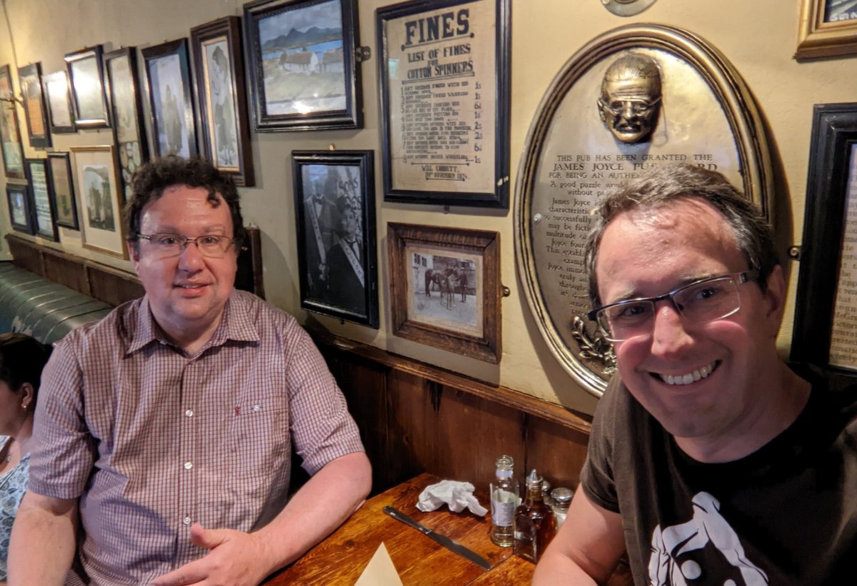Mark_McDowall's tweet image. In Dublin and ready for the start of #EuroPython2022 . If you want to chat NER, NLP, AI, ontologies or @SciBite then reach out. #Python