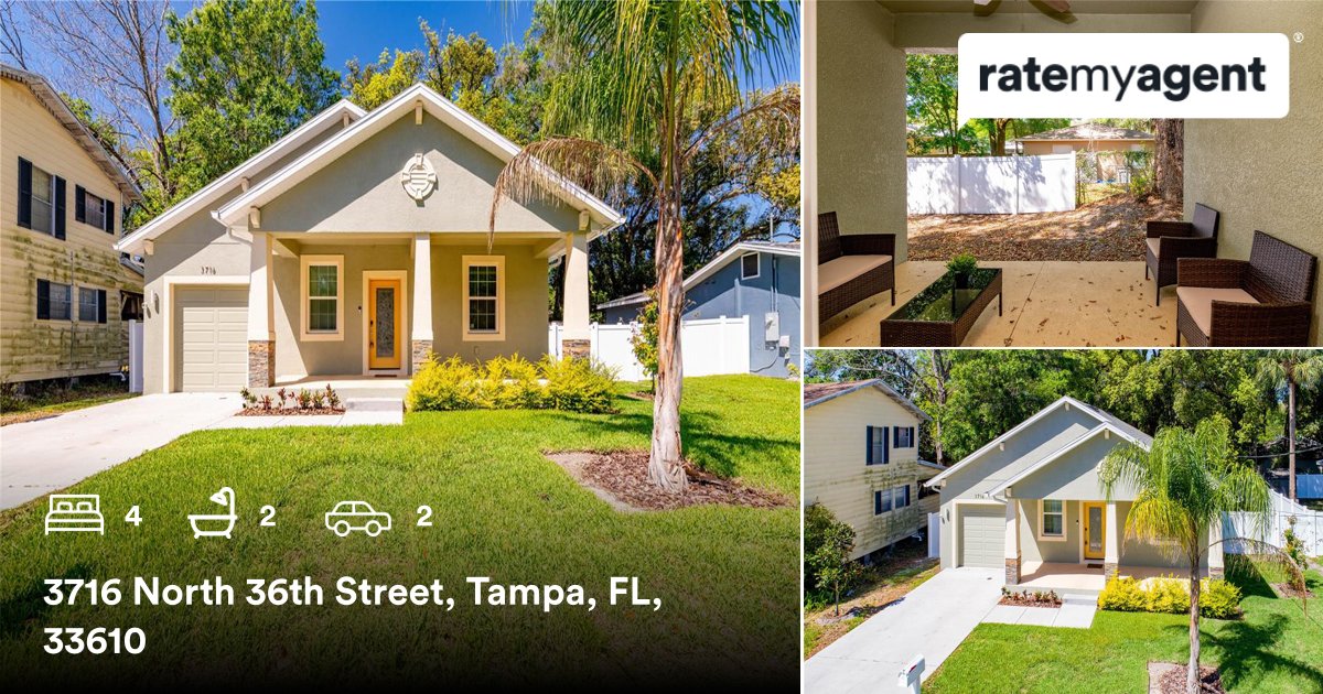 dmcrefl's tweet photo. 4 🛌 2 🛀 2 🚘
📍 3716 North 36th Street, East Tampa, Tampa, Hillsborough County, FL, 33610

My latest sale on #RateMyAgent
https://t.co/mwzVUxEXwt https://t.co/alU6aAoJtH