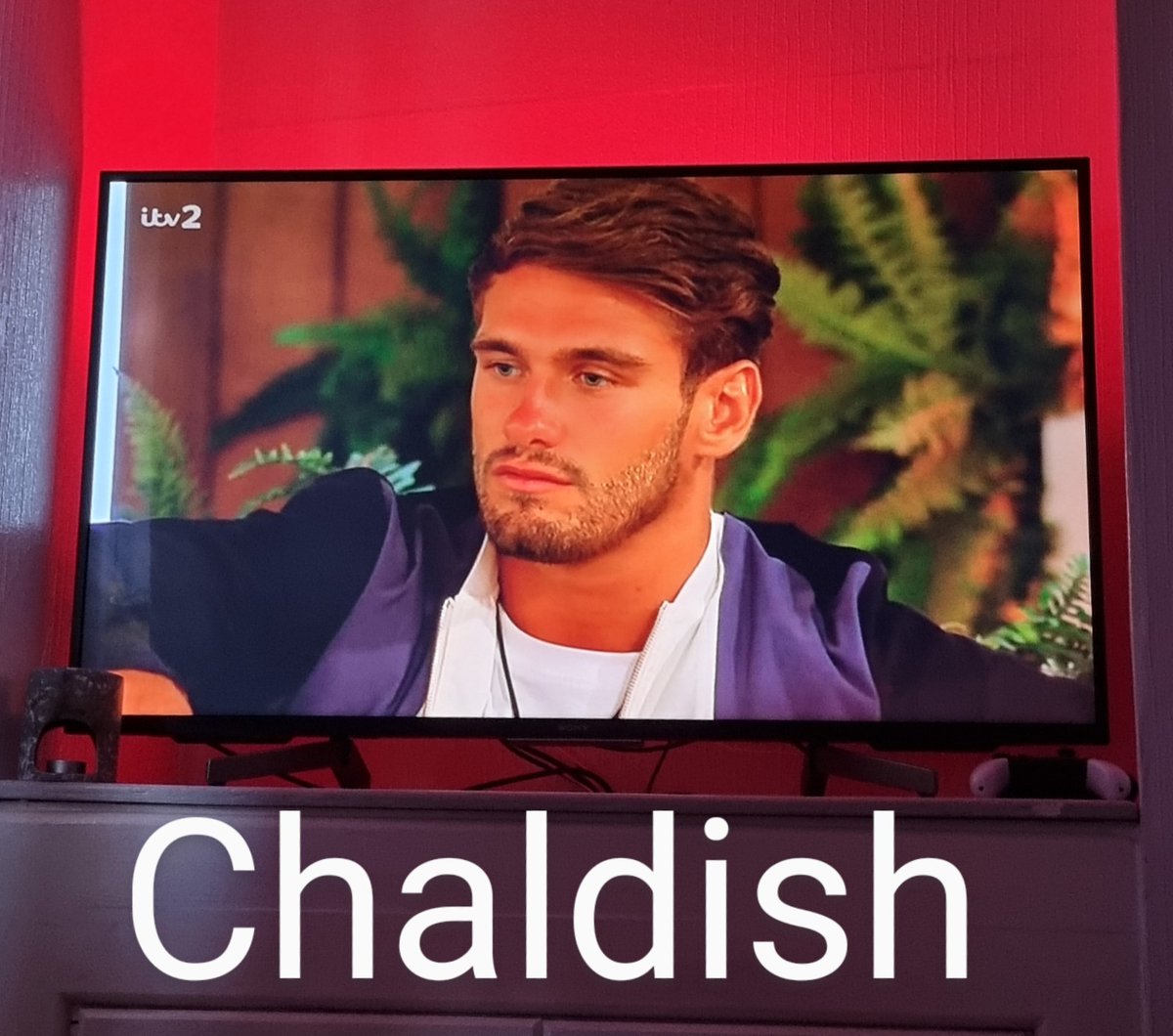 JWhotton's tweet photo. Insecure man loses his head #chaldish #LoveIsland https://t.co/IvHiaelpdu