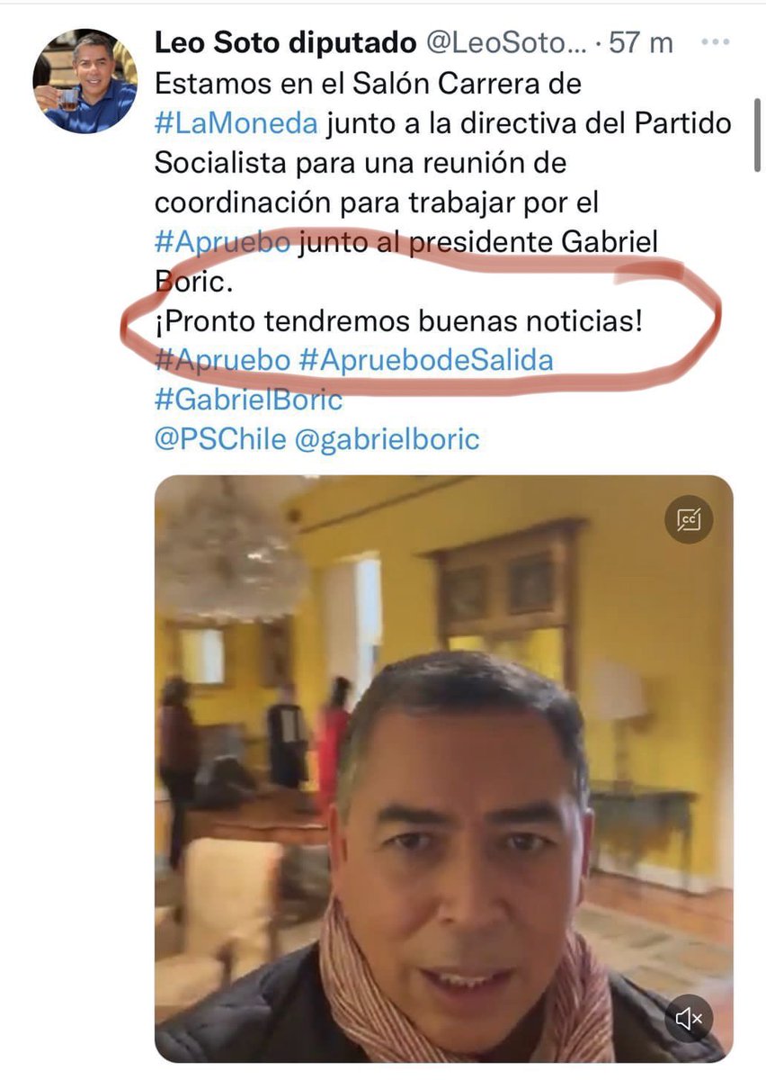 ChukreS's tweet photo. Gracias Sotito te adelantaste con la noticia y de paso cagaste al boric. https://t.co/TYJYBYod8F