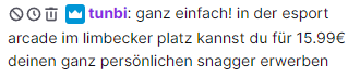 Moooik333's tweet photo. @SNAGGER_Germany bitte gibt @TunbiSSB Sponsoring für dieses Klasse Marketing #Snagger !!! https://t.co/LJcUXSGWf3