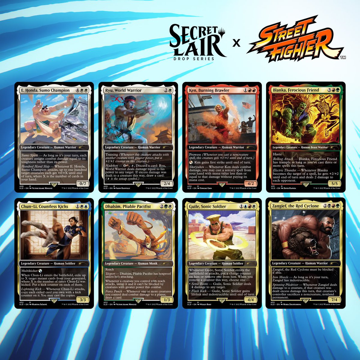 GregorySablan's tweet photo. Hooking it up! #MTG #EDH

WIN a Street Fighter FOIL Secret Lair, all you have to do is one of the below:

Like the post
Retweet the post
Follow me and @sablanmtgalters 
Follow https://t.co/NgFBY6TPRv

Winner will be named 7 AUG!  If I reach 3K followers, I’ll name two winners! https://t.co/lKmRtVqUwM
