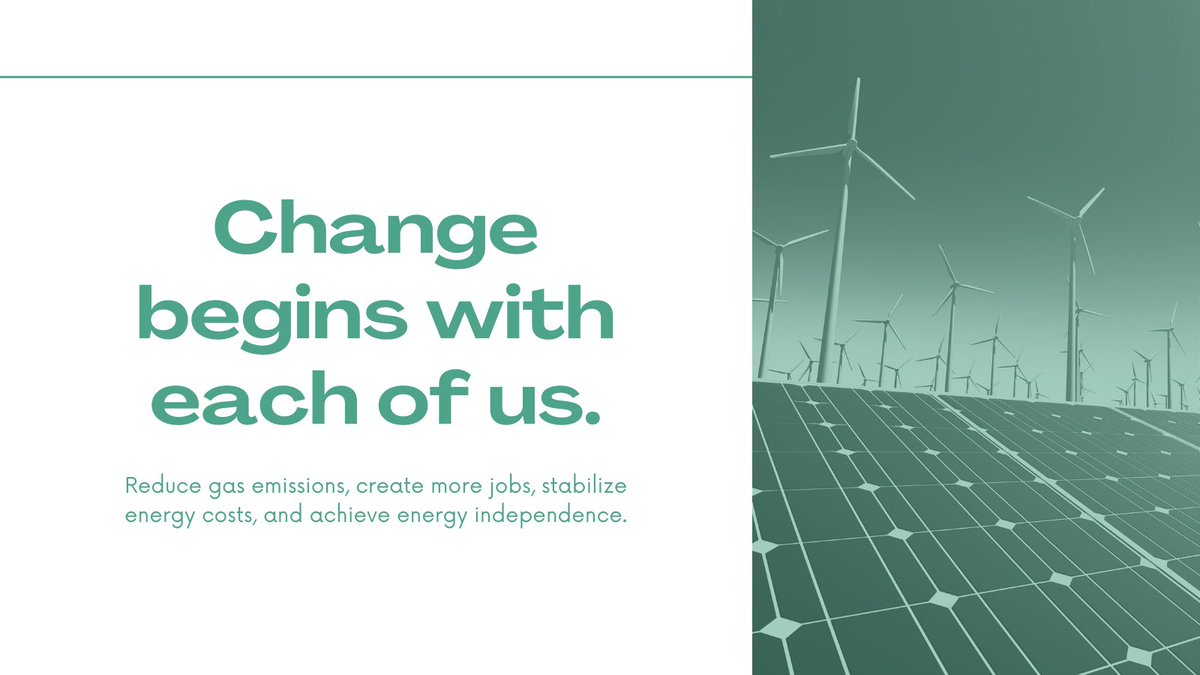 AccuSolar's tweet image. We can all make a change by adopting clean energy solutions to save our environment. 💚

#ecofriendly #environmenttips #energytwitter

accusolar.com