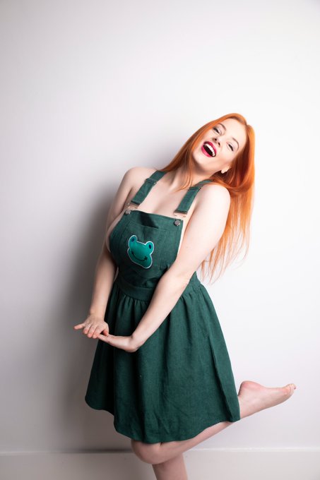 Cutest little froggy out there!  Taken by @EliteOnlineMag  Dress - #SoftKittyClothing https://t.co/J<a class="tags" href="/tag/eliteonlinemag">@eliteonlinemag</a><a href="/tag/softkittyclothing"class="tags"><span>#softkittyclothing</span></a>