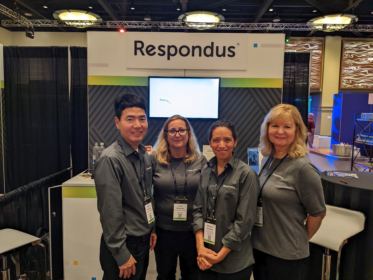 Respondus Respondus is at Anthology Together. There's still time come by and to ...