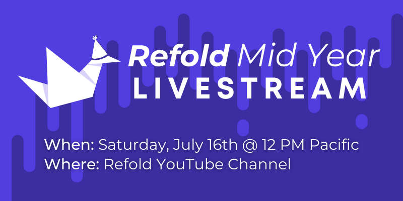 Refold is changing...find out how👀

Join us on 7/16 @ 12 PM PDT on the Refold YouTube channel to learn more about:

🟣 Community Changes.
🟣 Data science?!
🟣 What has Refold been doing?
🟣 Our plans for the next 6 months.

YouTube: youtube.com/c/Refold