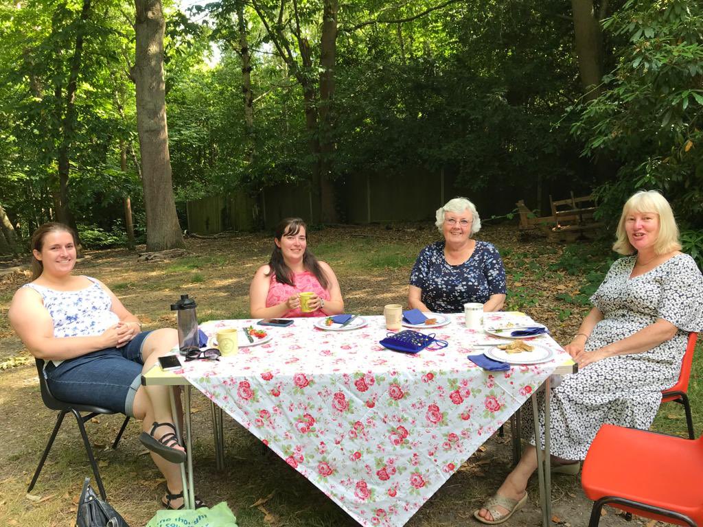 girlguidingGLK's tweet photo. An opportunity to say thank you to our Commissioners, County Team and LQ Mentors, with afternoon tea @GGHeartsease. Just some of our amazing #volunteers @girlguidingGLK @Guiding_LaSER https://t.co/UC9VgE1KxE