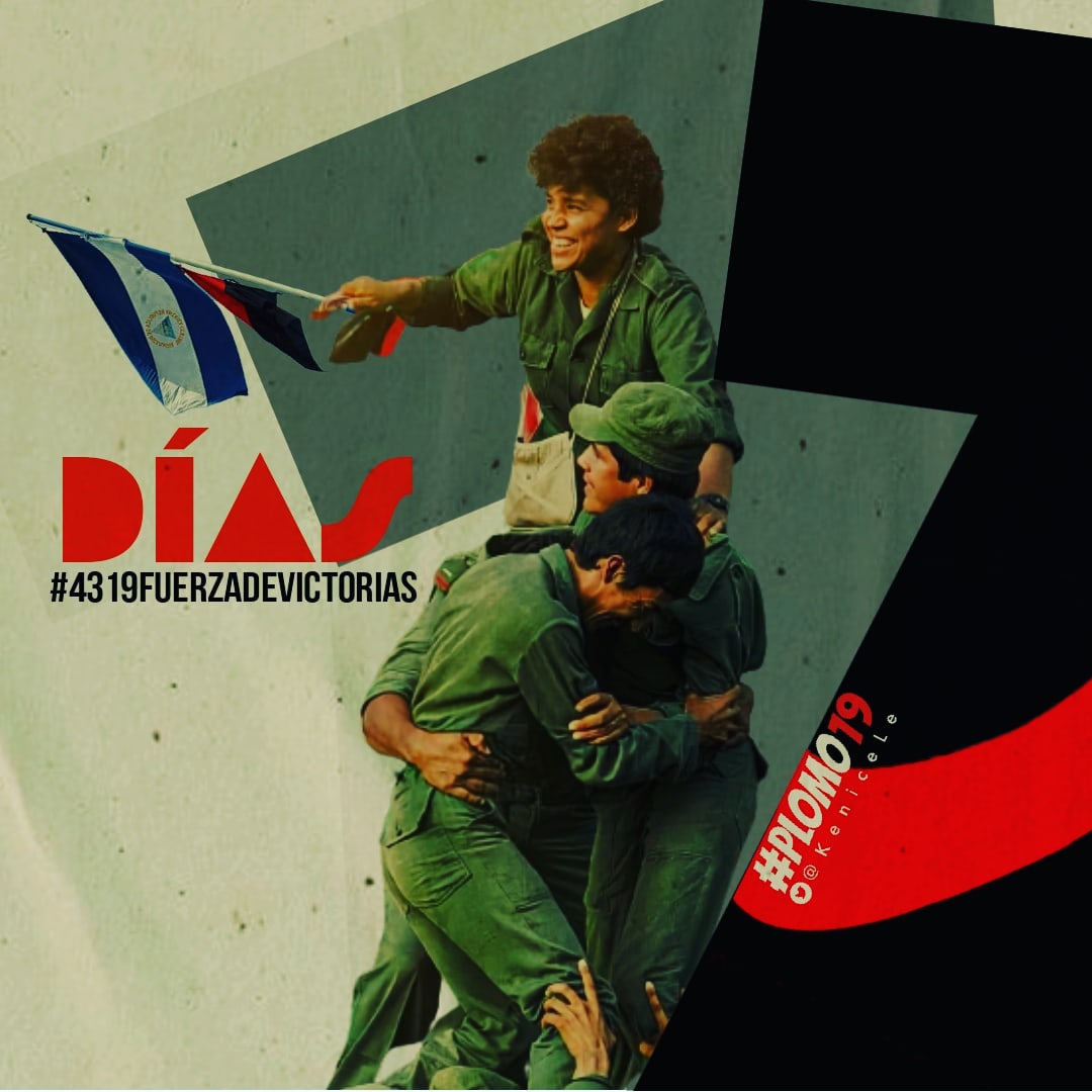 KeniceLe's tweet photo. A sólo 7️⃣ días para 43/19 del glorioso triunfo de la Revolución Popular Sandinista!!!

Familias nicaragüenses preparadas y preparándose para esta hermosa e histórica celebración

#4319FuerzaDeVictorias
❤️❤️❤️❤️🖤🖤🖤🖤 https://t.co/rgq6SML1ZL