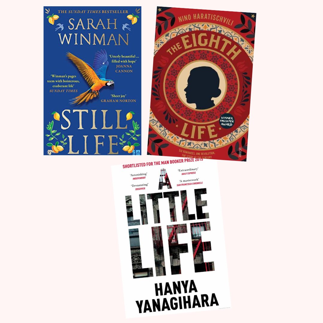 tradiccion_'s tweet photo. Spotted an accidental theme in the last three books I've read
I wonder if I can keep it going! Any life recommendations? https://t.co/Gs2I5bE6ni