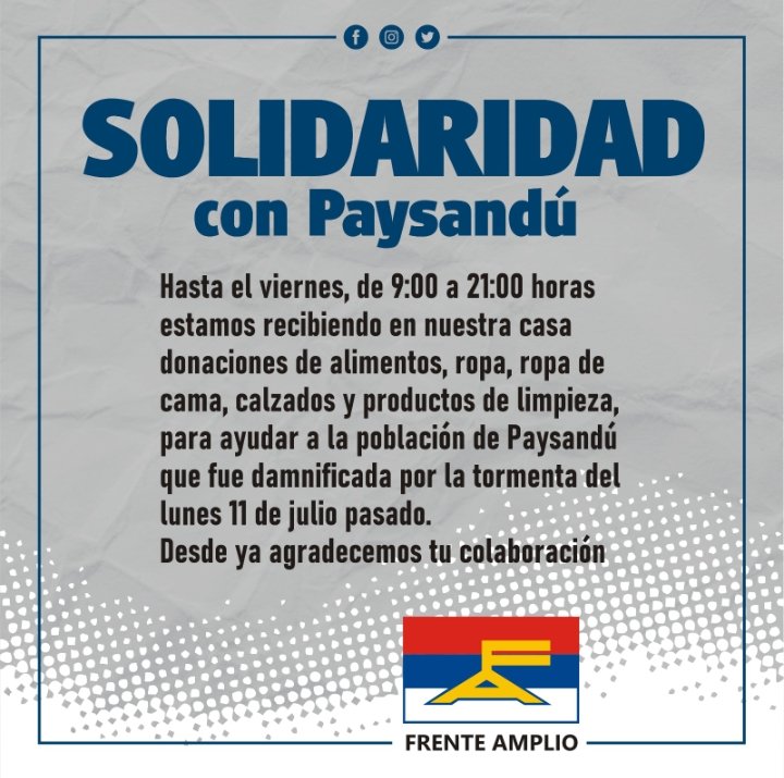 En Paysandú. Leandro Gómez 578.