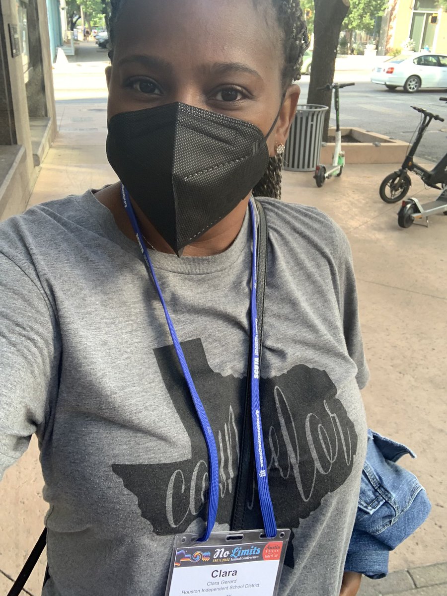 cgerard1913's tweet photo. Last day of ASCA Conference! I am so happy that I was able to attend in person to network and enhance my craft! I can’t wait to share with the team! See you in the ATL next year!! @ASCAtweets #ASCA22 #futurepresenter #schoolcounselorlife #nolimits https://t.co/LA30MbvJoA