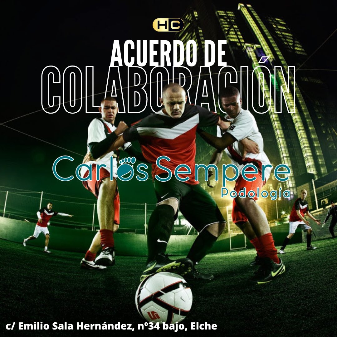 HCtechnosport's tweet photo. Desde hoy, también podréis encontrar nuestras espinilleras en Clínica Podológica Carlos Sempere, Elche.
Trabajar con los mejores en el ámbito deportivo nos hace crecer como marca y por ellos se ha creado este acuerdo
🚨Sigue activo el 20% de descuento
@CSemperePodo https://t.co/wHc2qtN6vM