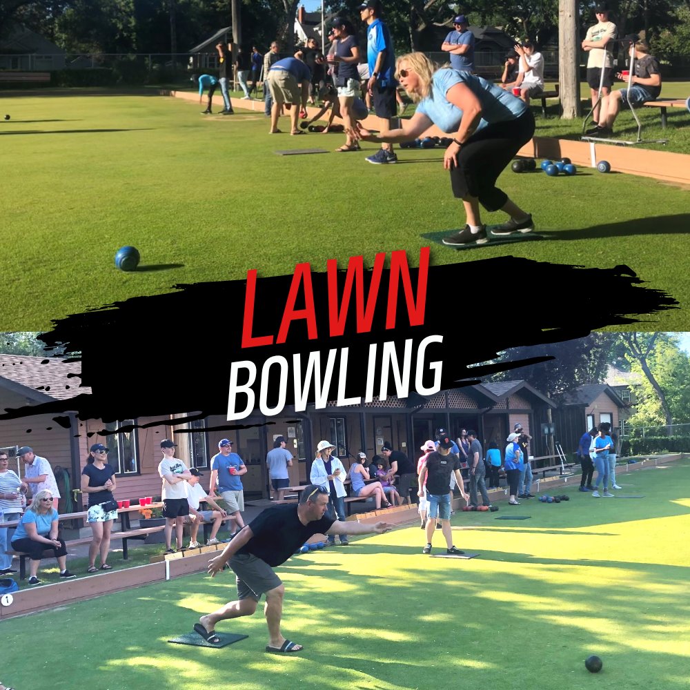 SchaanHealth's tweet photo. Our skills were put to the test yesterday at Nutana Lawn Bowling Club! 

We were lucky to have such a beautiful evening to learn the sport and enjoy a BBQ supper. ☀️ https://t.co/sjdeBl3t9L