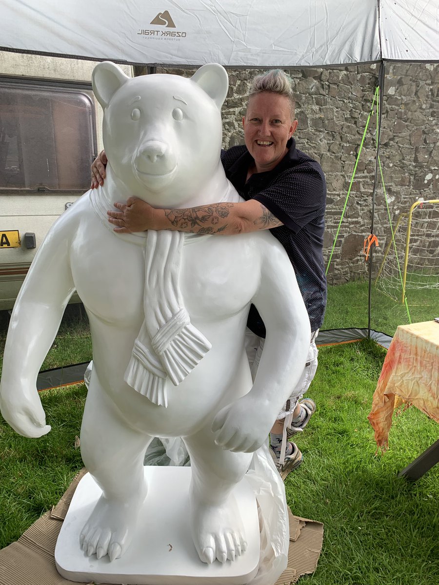 LucySheffield3's tweet photo. 💙MY BEAR!!!💙
🌈Omg he arrived today. Im so excited to get painting…
🌈Raising Money for the Childrens Hospice South West.
🌈Ask me how you can help!
🌈Keep watching for the updates!
#CHSW #bearproject #artist https://t.co/vHZrmTyqQq