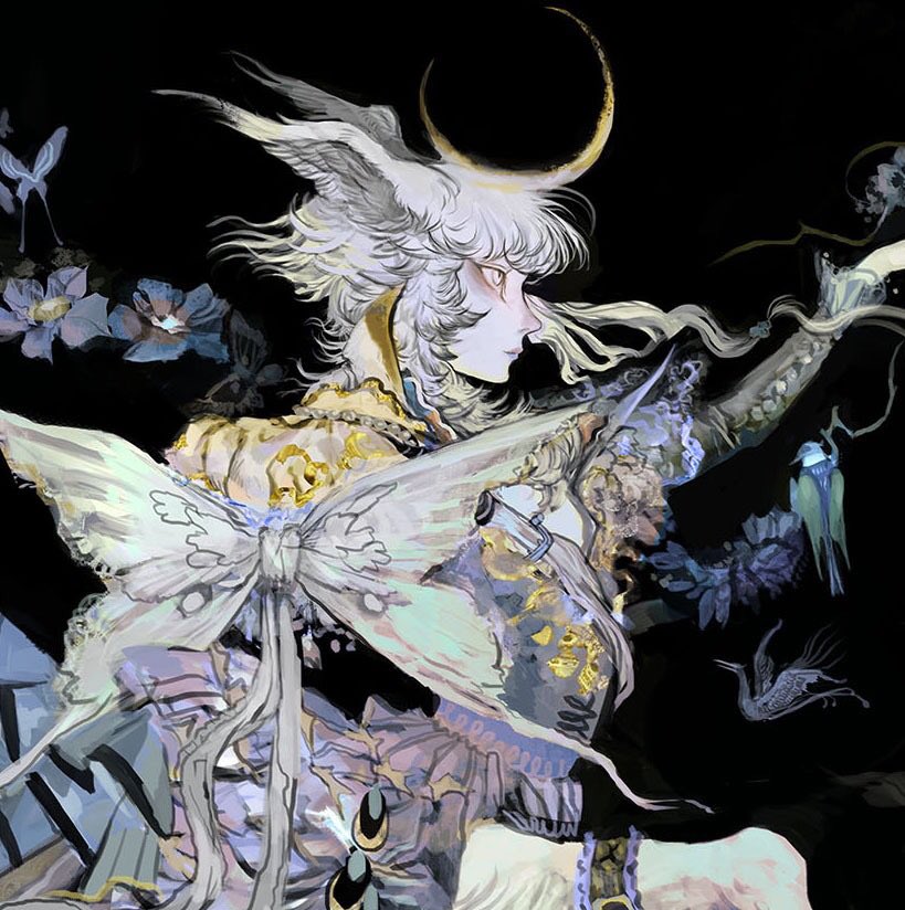 saproartist's tweet image. #PortfolioDay I like to draw fantasy character illustrations a lot.