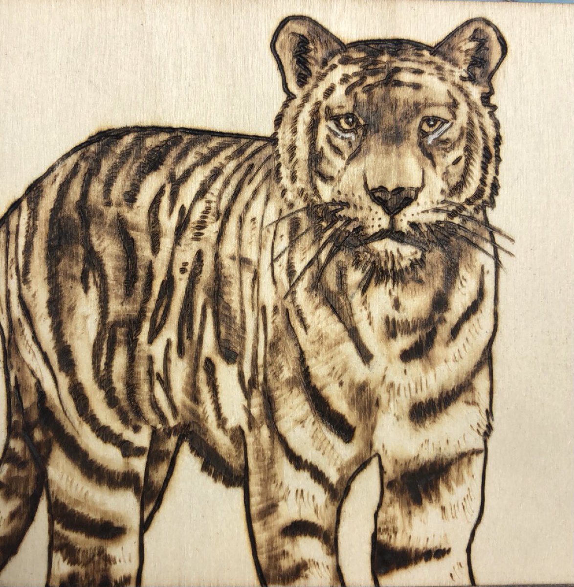 flower_coyote's tweet photo. Hello!! #ProfileDay My name is Andra and I am a wood burning artist! 🪵🔥 https://t.co/iDL7YWp0d5