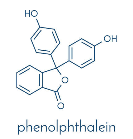 HistoryChem's tweet photo. Phenolphthalein was synthesized in by Adolf Von Baeyer 🇩🇪in 1871 by reacting phthalic anhydride, phenol, H2SO4 and ZnCl2. 
Since 1999 it was banned by FDA from the over-the-counter laxatives. #orgchem #chemistry #analyticalchemistry https://t.co/9NZNcLb7YE