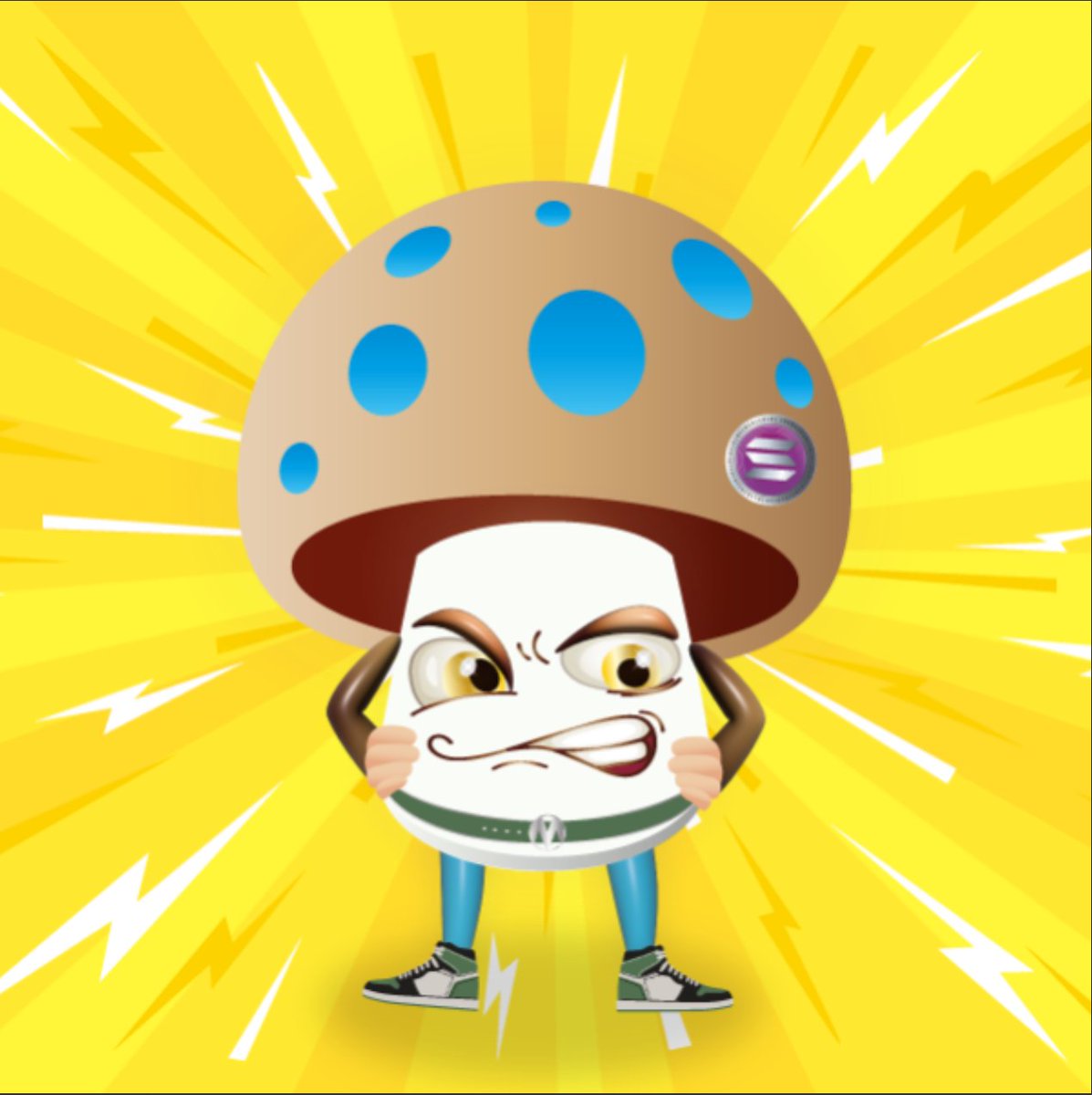 TheMushroomies's tweet photo. 🍄This 1⃣4⃣ #NFTPPL
🍄🅾🅽   🆂🅰🅻🅴   🅽🅾🆆 🍄

F: 🍄https://t.co/TsIYKydyQX |🔴Minting Live⚡️
T:🎸#ShroomUnity #NFTCommunity 1⃣❤️
S:🎙️#GetIn #ShroomAtiks #LFDI💯

🪖 #ShroomArmyRises⚡️
🛸#InvasionoftheShrooms #DEGENLIFE 

#NFTProject #NFTs #NFT #solanaNFTproject #SolanaNFT https://t.co/ZUoExB8WFs
