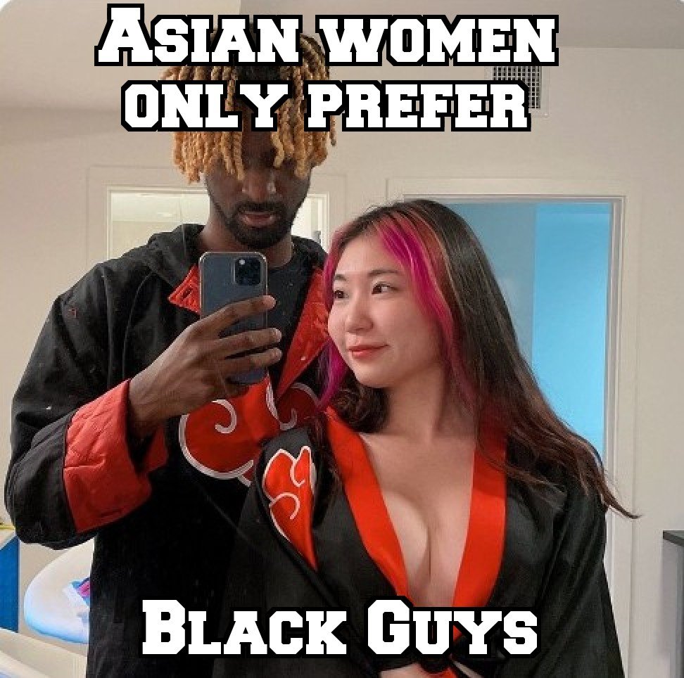 asian women love black guys × bmaf japanese 🇨🇩 on X: Anime is not sexy.  But bbc is and Japanese women love black guys and bbc. Asian women love  black guys and