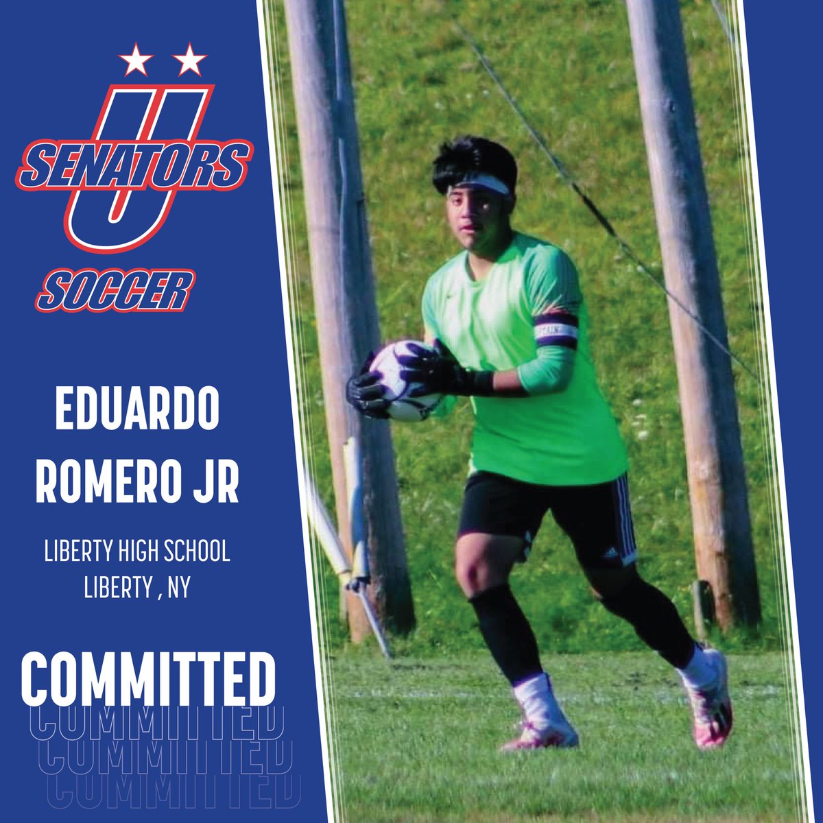SUNYUlsterMSoc's tweet photo. COMMITTED ✅: Eduardo Romero (Liberty) https://t.co/YUZ3FenA6I