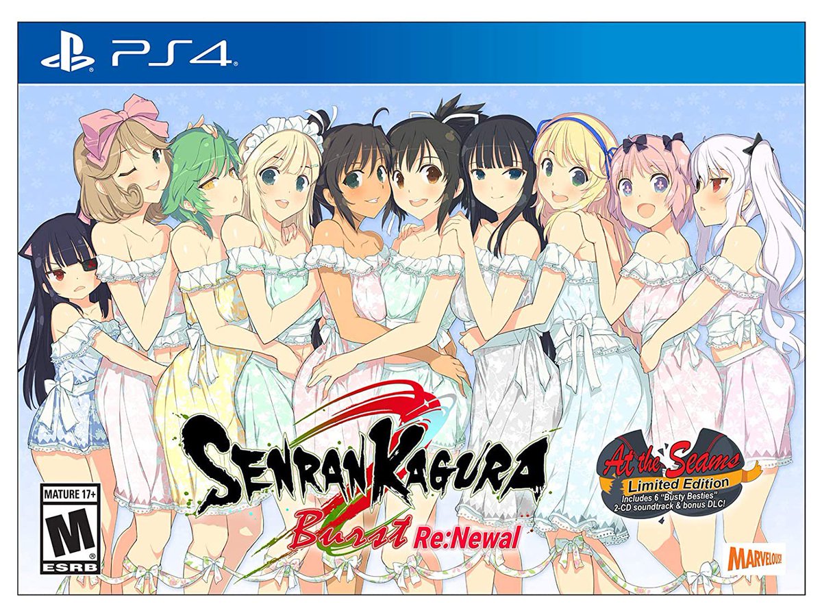 Senran Kagura Burst Re: Newal - at The Seams Edition PS4 
List Price $49.99
Deal $29.99
Amazon https://t.co/zC6LtVjUqJ #ad https://t.co/SgWMdY1Xna