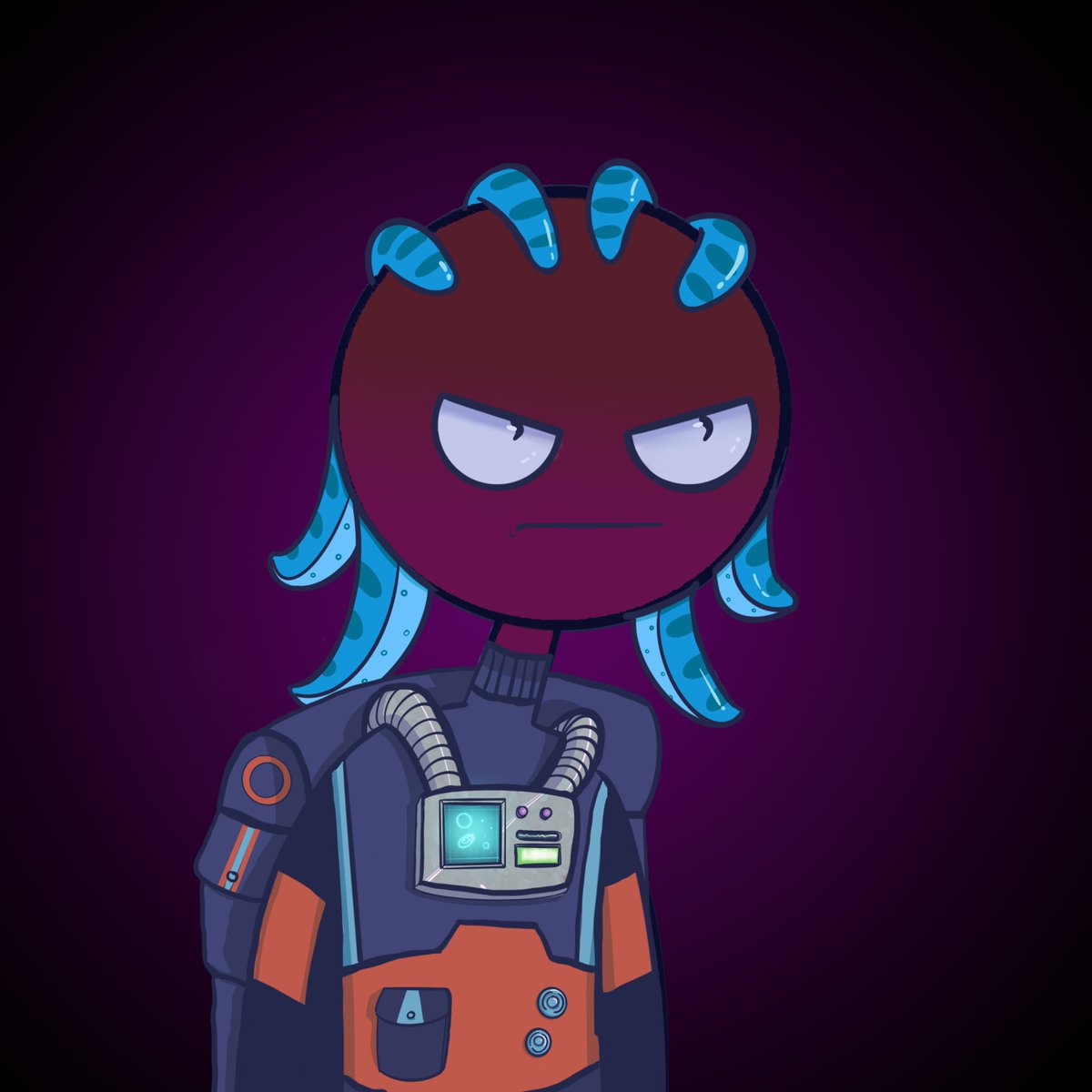 CosmicCrewNFT's tweet photo. @opensea Cosmic Crew: Founders. My little sister is the artist and we're dropping our project Friday 6pm est. https://t.co/88TD9BOMMY