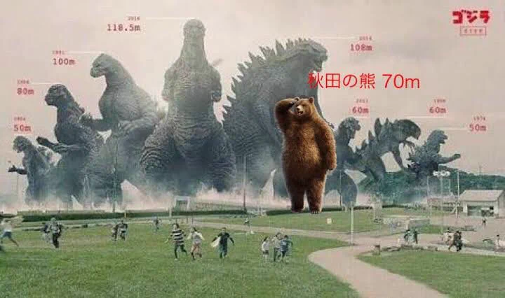 大きさがおかしい？！新聞に掲載されていたクマ出没情報！