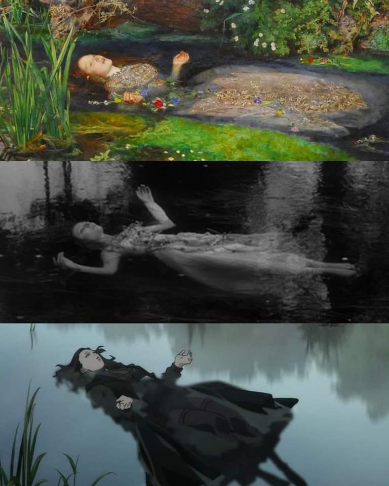 nostalgiaa's tweet photo. ophelia, dante's inferno, ergo proxy https://t.co/xohKrOrjRO