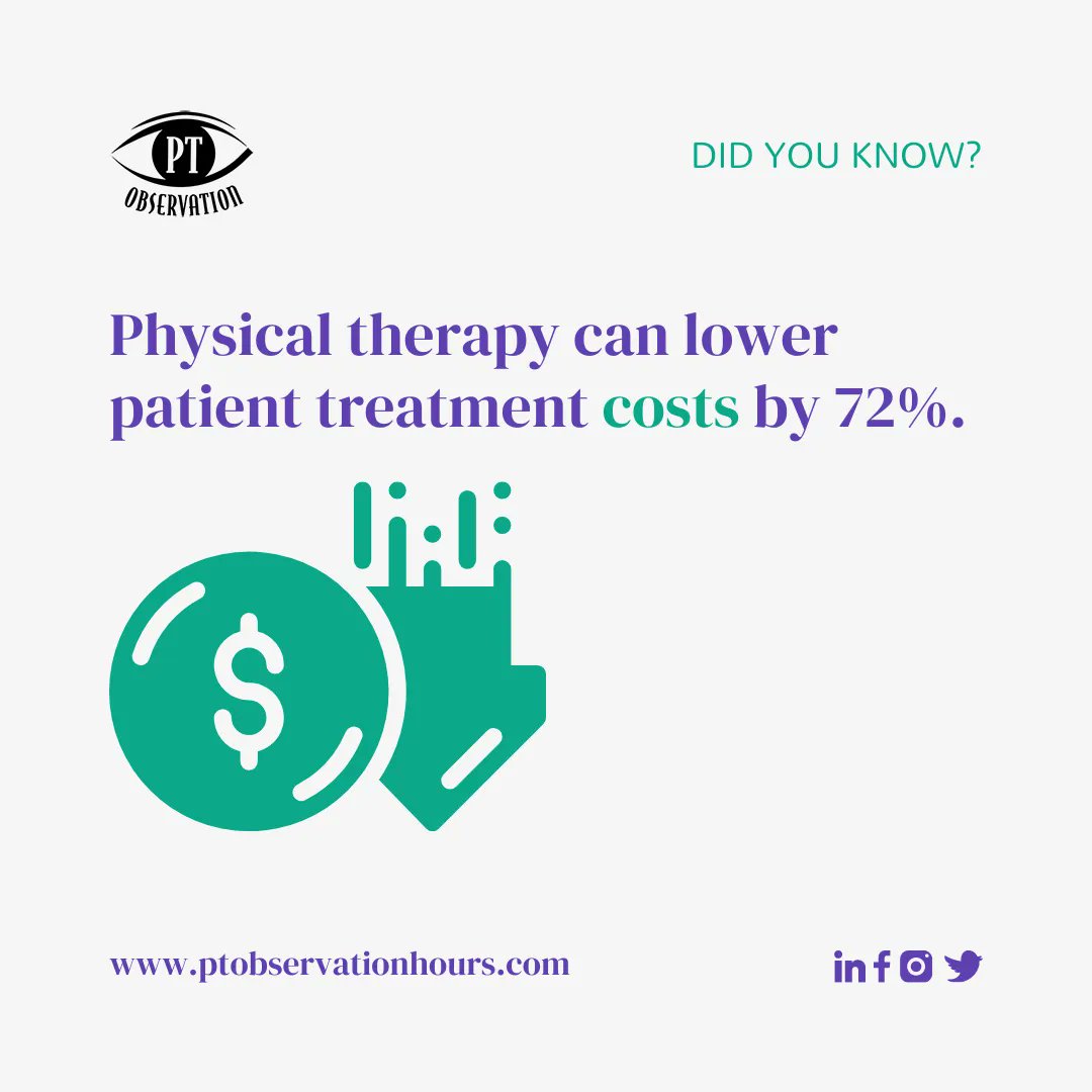 PTobservation's tweet photo. The Journal of Health Services Research published a study explaining that patients with low back pain who were referred to physical therapy after seeing their physician were less likely to get injections, have surgery or go to the emergency room. #ChoosePT today to learn more! https://t.co/N4BbLFVg5F