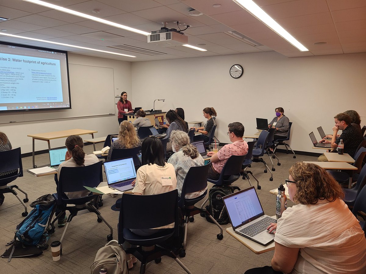 Cory Forbes (@corytforbes) on Twitter photo Great #EarthER22 workshop led by <a href="/UTAEarthScience/">UTA Earth & Environmental Sciences</a> <a href="/UTAScience/">UTA Science</a> doc student Jessica Mostacedo on <a href="/USDA_NIFA/">NIFA</a> funded #WELL project #undergrad #DBER #water #FEWNexus. A heartfelt thanks to this outstanding group of <a href="/nagtgeo/">National Association of Geoscience Teachers</a> participants! Great #EarthER22 workshop led by <a href="/UTAEarthScience/">UTA Earth & Environmental Sciences</a> <a href="/UTAScience/">UTA Science</a> doc student Jessica Mostacedo on <a href="/USDA_NIFA/">NIFA</a> funded #WELL project #undergrad #DBER #water #FEWNexus. A heartfelt thanks to this outstanding group of <a href="/nagtgeo/">National Association of Geoscience Teachers</a> participants!