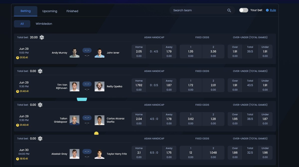 DarkCryptoFii's tweet photo. Hello all DarkSport fans 🤘 
For the upcoming FIBA World Cup and Wimbledon,
🚨 We officially support Basketball and Tennis on DarkSport
Gather your DARK and get ready to win big with us🤑
📍https://t.co/aG1p9lH10l

#Dark https://t.co/fBxeHZcMqX