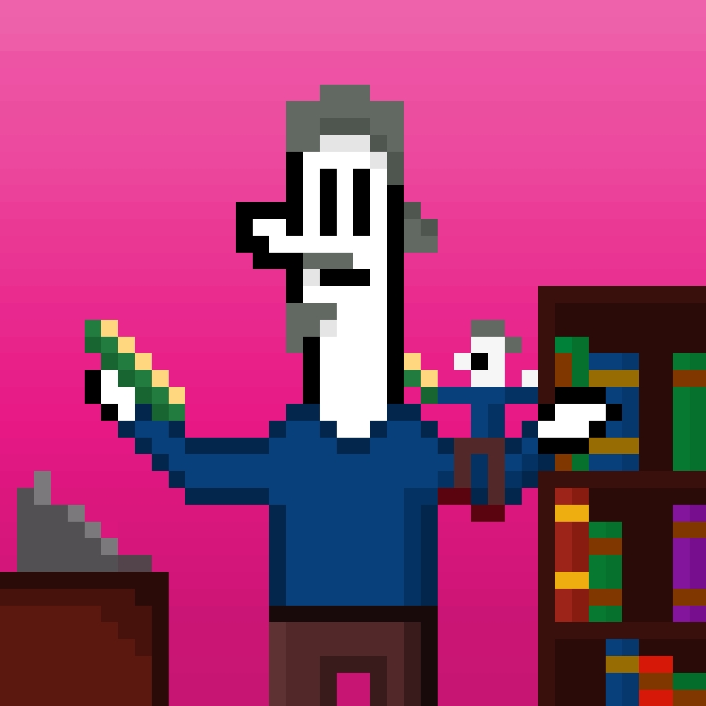 Kabanoki NFT (@kabanokinft) on Twitter photo It is a giveaway time🎉
2 Paperguys as prizes: Camuflage and Bookseller
🏆2 winners
⏰48 hours
The steps to enter:
1⃣Follow <a href="/KabanokiNFT/">Kabanoki NFT</a>
2⃣ Like❤️& RT🔁
3⃣ (Opcional) Taq a friend
4⃣ Recommend a book to a friend📗
#NFTGiveaway #NFTGiveaways #algofam #algonft #nftcollector #nft It is a giveaway time🎉
2 Paperguys as prizes: Camuflage and Bookseller
🏆2 winners
⏰48 hours
The steps to enter:
1⃣Follow <a href="/KabanokiNFT/">Kabanoki NFT</a>
2⃣ Like❤️& RT🔁
3⃣ (Opcional) Taq a friend
4⃣ Recommend a book to a friend📗
#NFTGiveaway #NFTGiveaways #algofam #algonft #nftcollector #nft