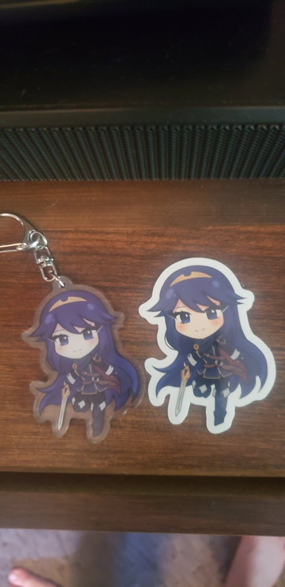 🦋 Lucina charm and sticker from <a href="/purrlucii/">Luci ♡</a>'s shop C:

Luci if you're reading this thank you so much! They're absolutely adorable!