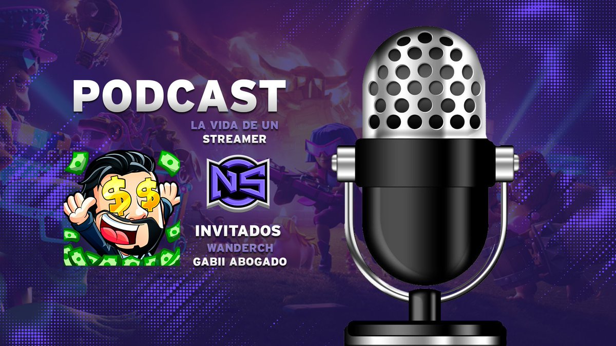 🎙️Habemus #Podcast🎙️
El día de hoy tendremos de invitados a <a href="/WanderChM/">Wandersito</a> y @gabiiabogado dos streamers que junto a su servidor hablaremos del tema: 📚l #LaVidaDee UnStremear.

🇲🇽 7:00 PM CdMx 🇨🇷 6:00 PM CostaRica.<a href="/ons197/">One Nine Seven</a> 

Dejen sus preguntas