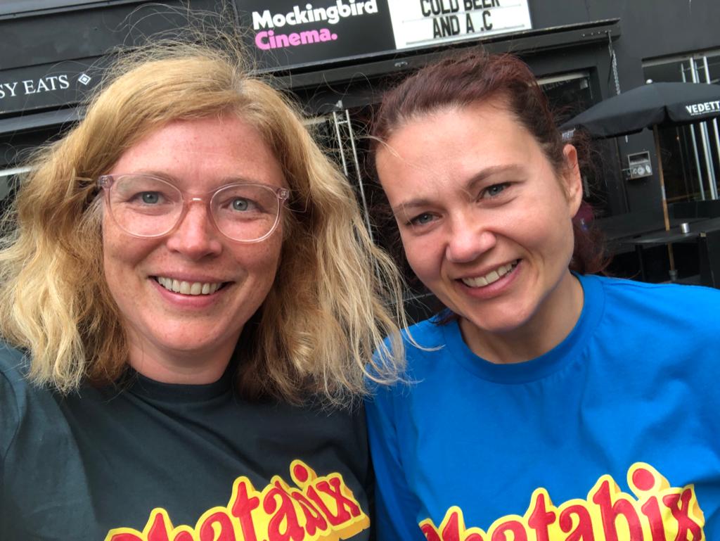 HelenAnnetts's tweet photo. Gorgeous story telling from #DavidEarl #ChrisHayward beautiful direction from #JimArcher we laughed, cried & everything in between #BrianandCharles full house @mockbirdcinema @chatabix1 #chatabiscuits David, that wasn't 'showing off' that was genuine talent @katymary4 https://t.co/6QWpQ5sx6N